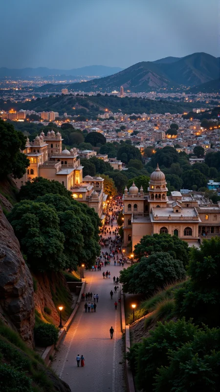 photo, photography, Fujifilm XT-4 Viltrox, Jaipur, India landscape, dusk, very intricate, very detailed, realistic. sharp, bright, colorful, film grain, high contrast, <lora:Anti-Blur:1><lora:Insane Detail Slider:0.25>  <lora:flux.1_lora_flyway_Epic-detail_v2:0.3> <lora:fluxenhancer:0.25>