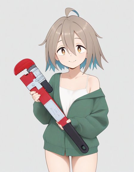 1girl,yua serufu, holding large piwren,
masterpiece,  absurdres,  best quality,high score,good score,
 <lora:piwren:1>