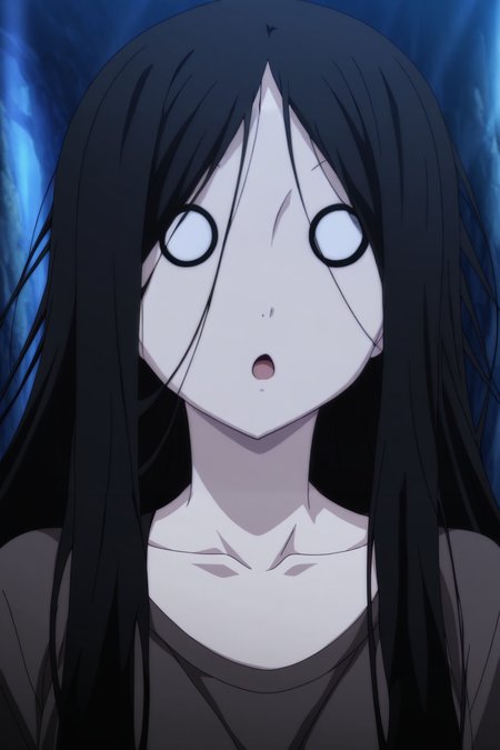 anime screencap,anime coloring,detailed face,masterpiece,best quality,very aesthetic,absurdres,volumetric lighting,official style,amazing quality,ultra detailed,highres,scenery,beautiful detailed hair,beautiful detailed eyes,official anime artwork,<lora:FengBaoBao S2-IL V1:1>,Feng Bao Bao,1girl,solo,long hair,black hair,grey eyes,looking at viewer,upper body,o_o,
