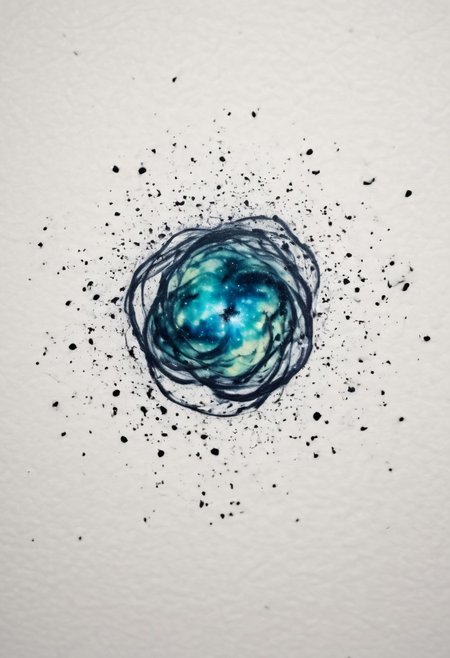 potato stamp of a nebula swirling in a far away galaxy
potamp