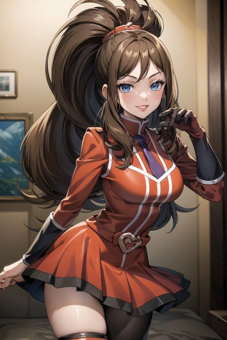 Team Flare Outfit + Visor