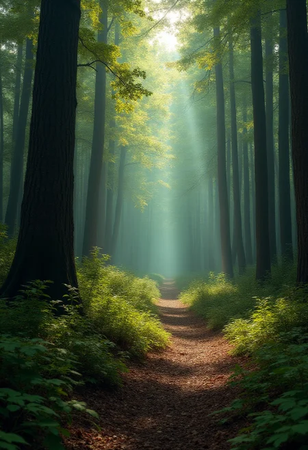 September forest.