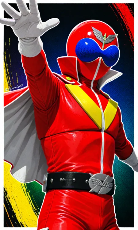 Tsuyoshi Kaijo/Akarenger (Super Sentai/Himitsu Sentai Gorenger)