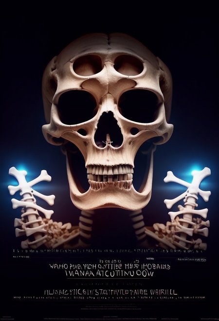 score_9, score_8_up, score_7_up, (80s movie poster), boneswm, dramatic lights, aesthetic, highest quality, masterpiece, 4k, text, ((movie poster with title "THE BONE IDENTITY"))