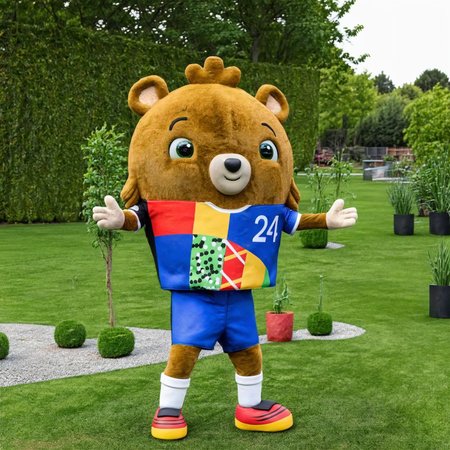 Realistic UEFA mascot 2
