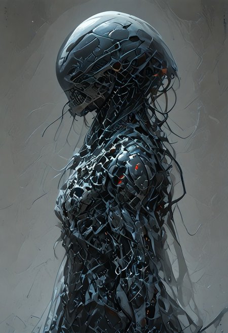 score_9, score_8_up, score_7_up, best quality, robot man, solo, mcnm, tactical helmet, teeth parts, yellow Streamlined tactical armor, armor made of snake scales, snake scales,
snake_hybrid, snake scale patterned, standing, complementary color background, mix of colors psychedelic background,SCLPT, sculpture style,realistic,snake_hybrid.marble skin,armor made of snake scales