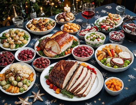 Christmas Dinner - Civitai Trained