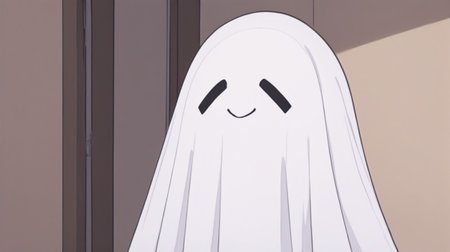 score_9, score_8_up, score_7_up,simple drawing,cute, smile ,  white ghost, 1 ghost, indoors, simple background<lora:white_ghost_il:1>