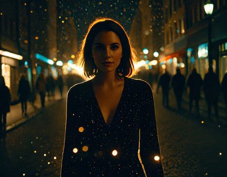 photograph glowinglora, 1woman, solo, glowing, light particles, crowded street, 50mm . cinematic 4k epic detailed 4k epic detailed photograph shot on kodak detailed cinematic hbo dark moody, 35mm photo, grainy, vignette, vintage, Kodachrome, Lomography, stained, highly detailed, found footage, cinematic still glowinglora, 1woman, solo, glowing, light particles, crowded street . emotional, harmonious, vignette, highly detailed, high budget, bokeh, cinemascope, moody, epic, gorgeous, film grain, grainy