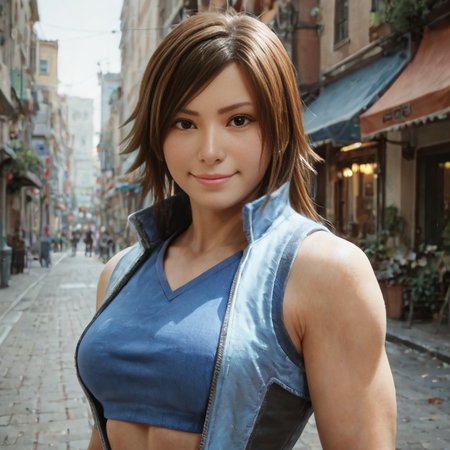 Asuka Kazama - Blue | Tekken