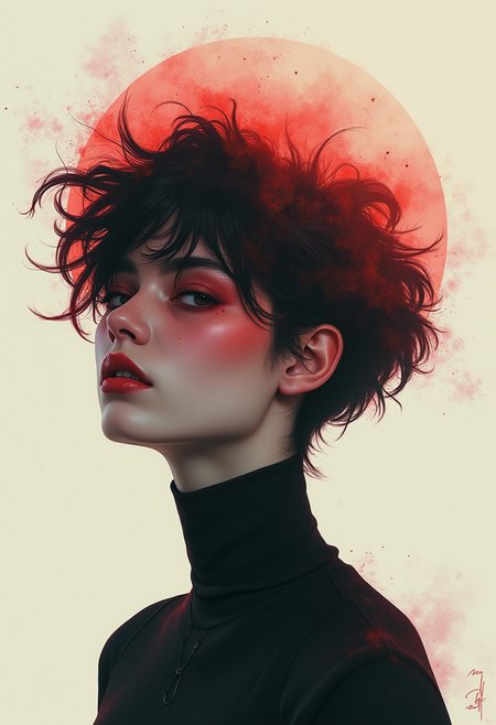 Dreamscape Dreamscape Dreamscape concept art (style of Conrad Roset) (portrait) a cyberpunk sci-fi . digital artwork, illustrative, painterly, matte painting, highly detailed . Surreal, ethereal, 