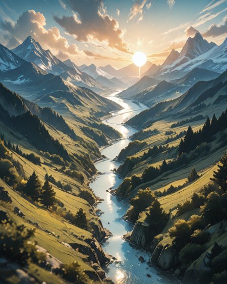 (epic landscape:1.5),  (Gosho Aoyama   drawing), ( Osamu Tezuka  painting),best quality, masterpiece, extremely detailed,  professional  art,  professional painting, an extremely delicate and beautiful, dynamic,  great lighting, perfect shading, professional shading, depth of field,   side soft light, elegant, gorgeous, highly detailed,   full shot, uncropped,   pure genious, absolutely perfect,  highly detailed, breathtaking,
A picturesque countryside where the fields are green and gold and the air is fresh and clean,
 <lora:aidmaMJ6.1_v0.5_IL:0.3> aidmaMJ6.1 ,
<lora:CreateConcept_Illustrious:0.3> createconcept ,
<lora:illustrious_best_quality_v1:0.7> masterpiece, best quality, very aesthetic, absurdres ,
<lora:NOOB_vp1_detailer_by_volnovik_v1:0.3>,