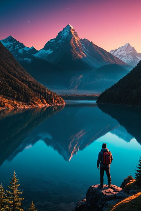 by Dan Mumford and Steve Henderson in the style of Alena Aenami <lora:more_art:0.35> <lora:RMSDXL_Enhance:0.50> <lora:RMSDXL_Creative:0.50> <lora:RMSDXL_Photo:0.50> <lora:RMSDXL_Darkness_Cinema:0.50> <lora:clothing_slider:1.50> <lora:great_lighting:1.50> <lora:aesthetic:1.50> <lora:looking_at_viewer:1.50> <lora:photorealistic_portrait_v2:0.25> <lora:attractive_v2:0.15> <lora:extremely_detailed_v2:0.25> <lora:add_detail:0.25> <lora:perfect_eyes:0.25> <lora:perfect_hands:0.50> <lora:midjourney:-0.15>