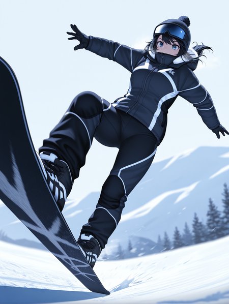 1girl, dynamic angle, Winter Sports, snowboarding, winter clothes, Depth of field, hdr, Gliding on Snow, strong light coming in, cinematic shadows, snow particle, perspective, speed lines, motion blur, 8K, [(Detailed Background:1.2)::0.2], (outdoor background:1.2), intricate details, high contrast,
,masterpiece,best quality,amazing quality,