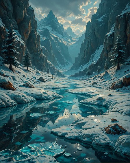 Surreal Landscape, Creator Landscape,
(style ofNicholas Roerich (mystic mountains)), Sandstone buttes under stormy skies, lichen patterns on boulders, ice cutter on frozen lake, hayrick with wooden pitchfork, 
<lora:ClassipeintXL2.1:0.254> oil painting,
<lora:extremely_detailed:0.986> extremely detailed,
<lora:add-detail-xl:0.682>, 
<lora:dreamshaperXL10_lora:0.829>, 
 <lora:Flux-XL_Scenery: 0.812> flux-scenery,
detailxl,
advntr,