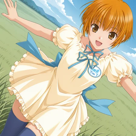 田中 優美清春香菜 illustrious版 (Ever17 -the out of infinity-) / Tanaka Yubiseiharukana (Ever17 -the out of infinity-)