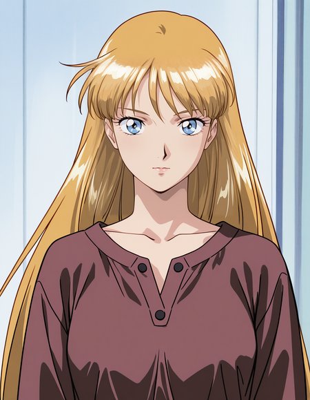 score_7_up, anime BREAK official art, solo, 1girl, one girl, 
<lora:Lucille_Liliant:1>, Lucille Liliant, long hair, blonde hair, blue eyes, 
casual fashion, 1990s (style), 
(masterpiece:1.3), best quality, high resolution, unity 8k wallpaper, extremely detailed CG, 8K, (watercolor \(medium\), muted color, sketch:1.1), perfect anatomy, highly finished, masterpiece, best quality, high quality, amazing quality, great quality, very aesthetic, ultra detailed, highres, absurdres, highly detailed, highly detailed background,