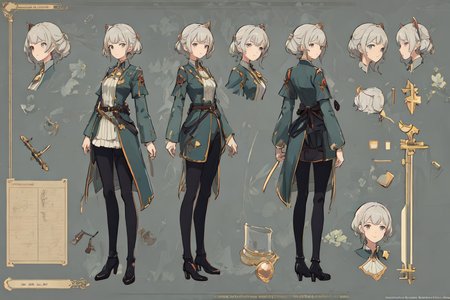 character turnaround of young boy , full body, standing, same outfit, concept-art, full body, detail_face, line_sketch, PlanIt, official art, official alternate costume, design style, multi style, detail character, original, 8K GC, massive detail,  of a mailman. Male,multiple views of the same character, Highly detailed, vattange, vettenge, bungou stray dogs style art. PlanIt, hoppagames, charturnerv2, expressionless, stylistic, no background, only detail character,4_side, wearing_armor, scientific illustration, concept render, scientific diagram, technical illustration, multiple views,masterpiece,best quality, <lora:2dSpriteBetaStyle_20:0.6>, PlanIt, charturner
