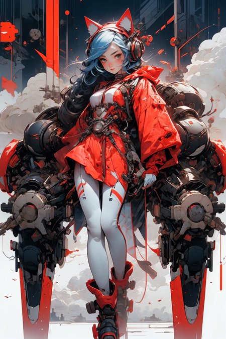 mecha, mechanical body, 
<lora:cat ear_20230619180308:0.8> cat ear
<lora:more_details:0.4>
 <lora:Cosmic anime-oil fusion v2:0.4> 
<lora:AnimeVibesV3:0.2> animevibes, 
<lora:3DMM_V11:0.5> 3DMM 
<lora:midjourney_20230624181825:0.4> midjourney ,
 <lora:LAS:0.25> colorful, clouds, 
<lora:msw_locon-t2:0.45>
 <lora:wuxia2:0.6> gu, shiny, shiny hair, shiny skin, shiny clothes