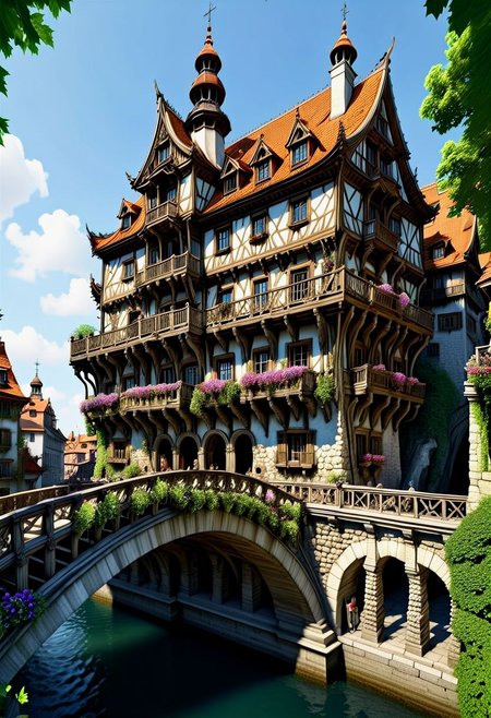 score_9, score_8_up, score_7_upThe Houses on the bridge of skulls and bones castle