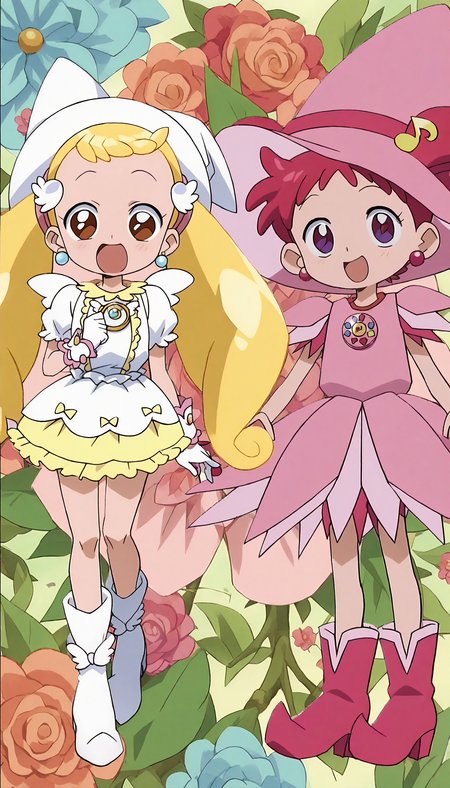 anime artwork of score 9,score_8_up,score_7_up,source_anime,masterpiece,best quality,(2girls:1.5),(anime screencap:1.2),<lora:hana_makihatayama_xl_for_pony_xl_v01:1>,<lora:Doremi2:0.8>,