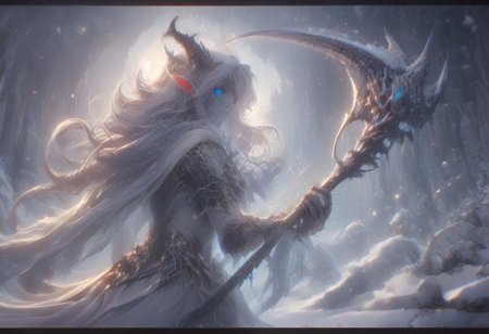 score_9, score_8_up, score_7_up, score_6_up, dynamic, (anime, masterpiece), best quality, (8k), detailed background, sharp focus, intricate, ambient lighting, super high quality, hyper detailed background, cinematic lighting, adult, dungeons and dragons character art style, a tall finnish woman early 30s, straight crimson hair, huge frame muscles body builder and strong jawline facing away from the camera, blue eyes, snow white skin, human ears, aiming a harpoon at a frost dragon, city streets, snowy, dynamic image