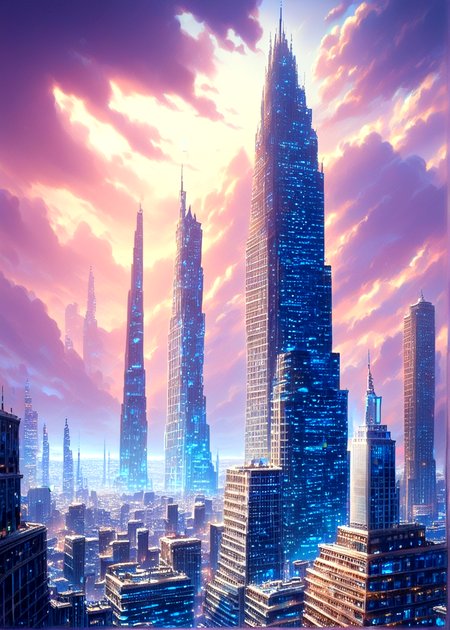 score_9, score_8_up, score_7_up,
<lora:Art_Deco_(Architecture)_(Pony)_(AD):0.8> Art Deco, scenery, architecture, monumental architecture,  building, city, cityscape, 
8K, In'ei, chiaroscuro, rim lighting, perfect depth of field shot, ray tracing, beautiful, subsurface scattering, idealized city, wide beautiful boulevards, busy city center, parks and manicured lawn areas, large parks, plazas, detailed fluffy anime clouds, skyscrapers, made out of limestone, art deco windows, photographic realism, art by Thomas Kinkade, soft lighting, soft shading,  
BREAK zPDXL, zPDXLxxx,     <lora:perfection style:1> <lora:sdxl_lightning_8step_lora:0.5> <lora:SDXLHighDetail_v5:1> <lora:RMSDXL_Creative:0.8> <lora:Pony_DetailV2.0:1> <lora:MeMaXL_V3:0.15> <lora:great_lighting:1>
