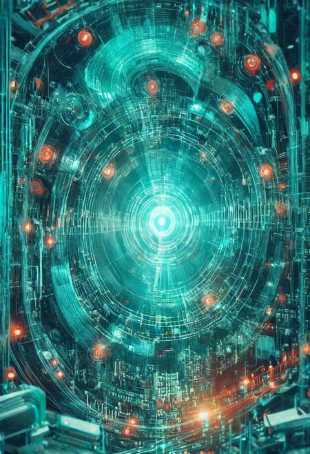 double exposure of opera diva Hatsune Miku with long floating aqua twintails singing high note merging with a printed circuit board of Yamaha electronics chip processor, <lora:DoubleExposure:1>, (head:1.8), <lora:The Phantom of the Opera style:1.5> The Phantom of the Opera style, <lora:loraeyesxl:0.4>