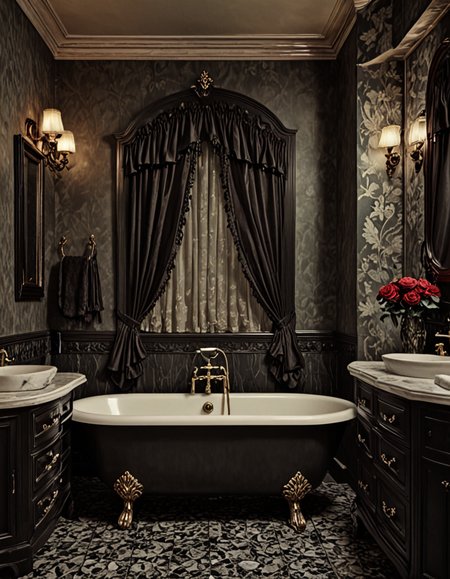 novuschroma78 style a bathroom  <lora:novuschroma78 style:1>, <lora:sdxl_lightning_8step_lora:1>
