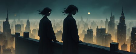 score_9, score_8_up, score_7_up, score_6_up, score_5_up, score_4_up, cityscape, backlight, overcast, eerie nighttime <lora:ponys-dream:.9>
