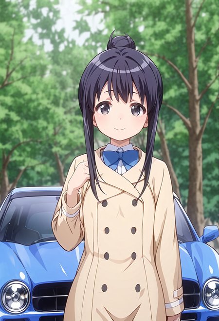 score_9, score_8_up, score_7_up, source_anime,  <lora:lowres_concept_ponyXL_v1:-0.3>
BREAK,
<lora:annaka_moe_PonyXL_v1-000015:1> annaka moe, single hair bun, long hair, black hair, black eyes, 
1girl, solo, 
smile, \(troubled eyebrows:0.6\),
,
head_tilt standing 
- amber dress pink __bottoms__ , 
fullbody, looking up, hip view, car , Bridge bokeh, depth of field,