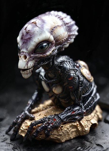 Horror-themed gemstone,jewelry alien shell,<lora:TQ_-_Everything_Is_Gemstone:1>,<lora:Desolation:0.6>,. Eerie,unsettling,dark,spooky,suspenseful,grim,highly detailed,