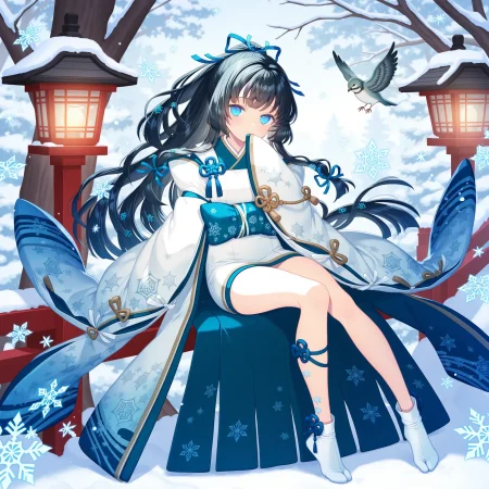 【モンスター娘TD】雪女娘ニホ【ILXL】【Monster Musume TD]】Snow Maiden Niho