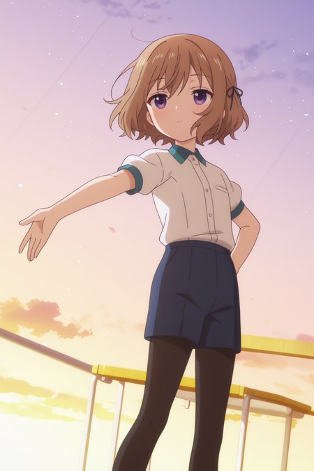 newest, dynamic pose, Mafuyu Hoshikawa <lora:Blend_S_-_Mafuyu_Hoshikawa_-_illustrious:0.8>