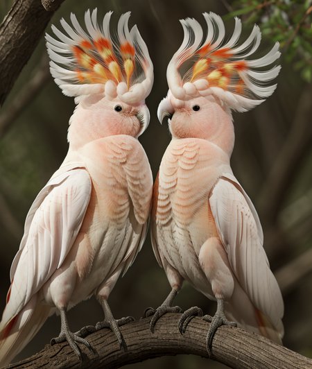 Lophochroa leadbeateri - Pink cockatoo