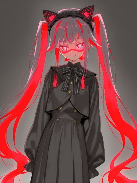 <lora:nai_ILL:0.8>,
<lora:Glowing_Spot_Color_-_Illustrious:0.6>, glowing eyes, streaked hair, glowing inner hair, glowing streaks,
 [artist:Happoubi Jin],Kagarino Kirie,absurdly long hair, twintails,
cat ear,fang