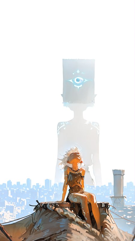 masterpiece, newest,absurdres,incredibly absurdres, best quality, amazing quality, very aesthetic,simple white background,
1girl, tribal, sitting, in front of a hut, cityscape,
<lora:OTZZK2Rpbm8rZzAxNTgra3VtYWgrbnl0ZQ==-illustriousXL_v01_V1-CAME:1> OTZZK  <lora:BlueFley_Style_-_Illustration:1> by_bluefley