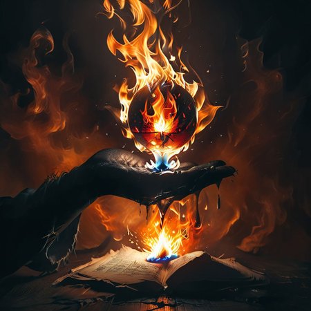 macro close up hand, close-up, <lora:flame silhouette:1>,  <lora:flame:1>, <lora:copax magician:1>, flame,
only hand, no face, no head,
hand with fireball, magic fire ball, fireball,  hend hold fire,
8k, hyperrealism, masterpiece, high resolution, best quality, ultra-detailed, super realistic, Hyperrealistic art, high-quality, ultra high res, highest detailed, lot of details, Extremely high-resolution details, incredibly lifelike, colourful, soft cinematic light,