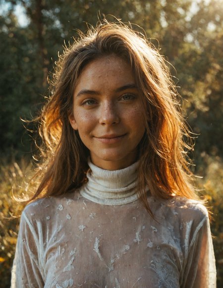 score_9,score_8_up,score_7_up, 1girl, (mischievous smile:0.9), (freckles:0.7), turtleneck shirt, see-through clothes, portrait, outdoor, detailed face, (dramatic lighting:0.8), <lora:Dramatic Lighting Slider:0.3>