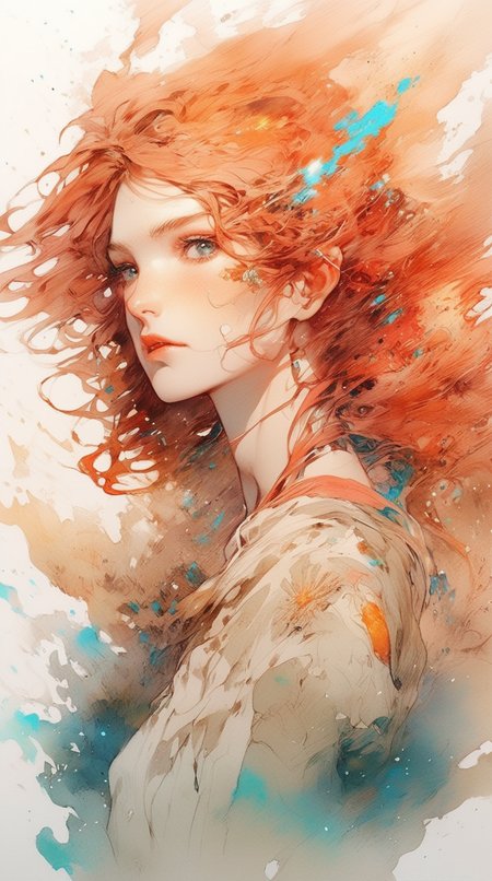 futuristic-fantasy-anime, male elemental monk | muscular | full beart | flaming hair | fighting stance | facing camera | full body portrait |centered| key visual| intricate| highly detailed| breathtaking beauty| precise lineart| vibrant| comprehensive cinematic| Masterpiece | Carne Griffiths| Conrad Roset  | Alphonse Mucha <lora:JasmineBWXLDogu:1>