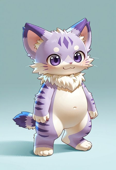 score_9, score_8_up, score_7_up, rating_questionable, ((((yne0by zuppu11)))), 1boy, furry, kemono, cute, solo, full body, zPDXL3