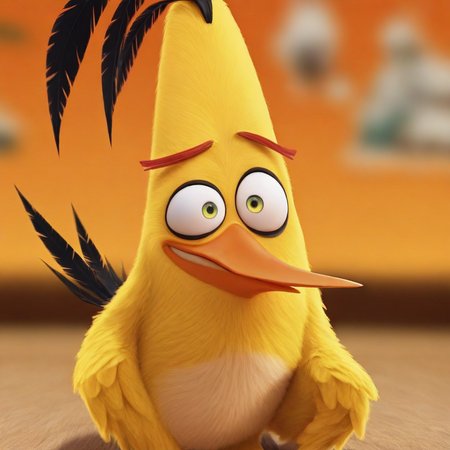 Chuck (Angry birds) Illustrious | Remake