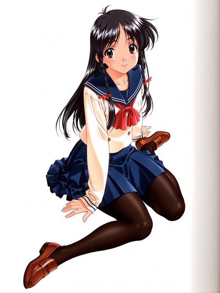 masterpiece,best quality,amazing quality,
1girl,solo,
retro artstyle,<lora:sugihara_manami_ilxl_v1.0:1>,s_manami,black hair,long hair,hair ribbon,twin braids,brown eyes,
s_manami,serafuku,long_sleeves,blue skirt,black_pantyhose,brown loafers,
<lora:Fixhands_anime_bdsqlsz_V1:1>,simple_background,white background,looking_at_viewer,full body,smile,wariza,
