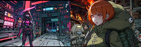 highly insanely detailed, masterpiece, top quality, best quality, highres, 4k, 8k, RAW photo, (very aesthetic, beautiful and aesthetic), 
__lazy-wildcards/cosplay-char/blame/Aposimz-Keisha/prompts__, 
<lora:Aposimz_Keisha_v1:1>, 
(1girl:1.3), 
solo focus, 
__lazy-wildcards/dataset/background__,âââ