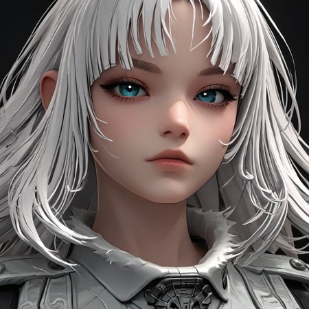 Expressiveh,pureerosface_v1,4k,big boobs,white hair,shot hair