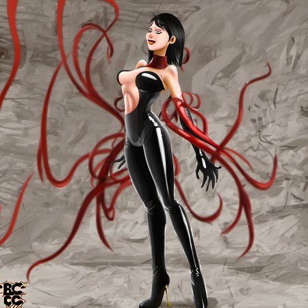 bc style, a woman with tight latex clothes, bc style  <lora:bc style:1>