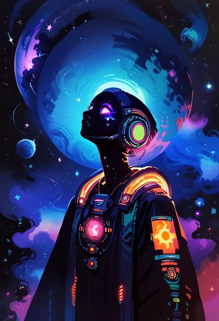 score_9, score_8_up, score_7_up, score_6_up,  fl4ttr1p,
1girl, solo, space cadet, cosmic, galactic, stars, wonder,