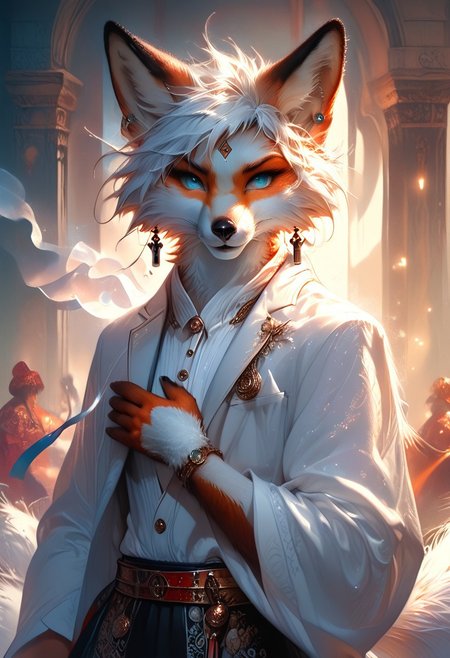 score_9, score_8_up, score_7_up, score_6_up, score_5_up, score_4_up, leHDR,UHD,8K, darkness, illustration, disheveled hair Expressivehanthro,foxfolk,fox, anthro fox female, white fur, busty,pale nipples, inni vag, covering breasts,covering with hands,intricate details, earrings, darkness, very detailed, intricate, perfect light, sharp focus, cool colors, ambient, elegant, highly decorated, deep aesthetic, colorful, magic, mystical, scenic, warm bright, vibrant, unique, best, winning, thought, romantic,  illuminated,rich, symetry,realistic,  low light, looking to the side at viewer,OverallDetail,novuschroma60 style bokeh