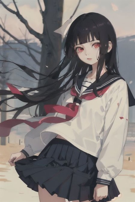 enma_ai 1girl, solo, school_uniform, sailor_collar, serafuku, white_sailor_collar, <lora:em_ai_v1-000008:1>