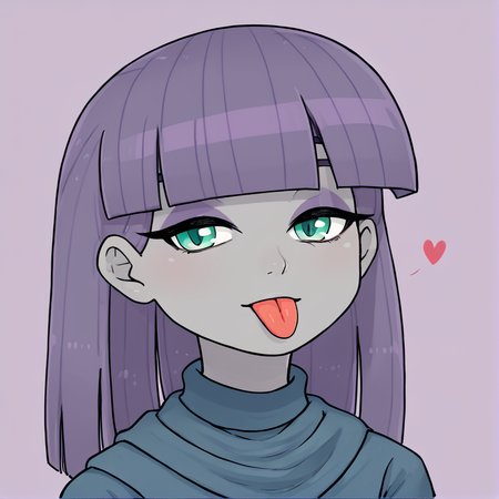 score_9,score_8_up,score_7_up,
 <lora:maudpie_pony:0.8>,maudpie,
 1girl, solo, tongue out,portrait